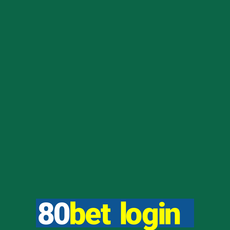 80bet login